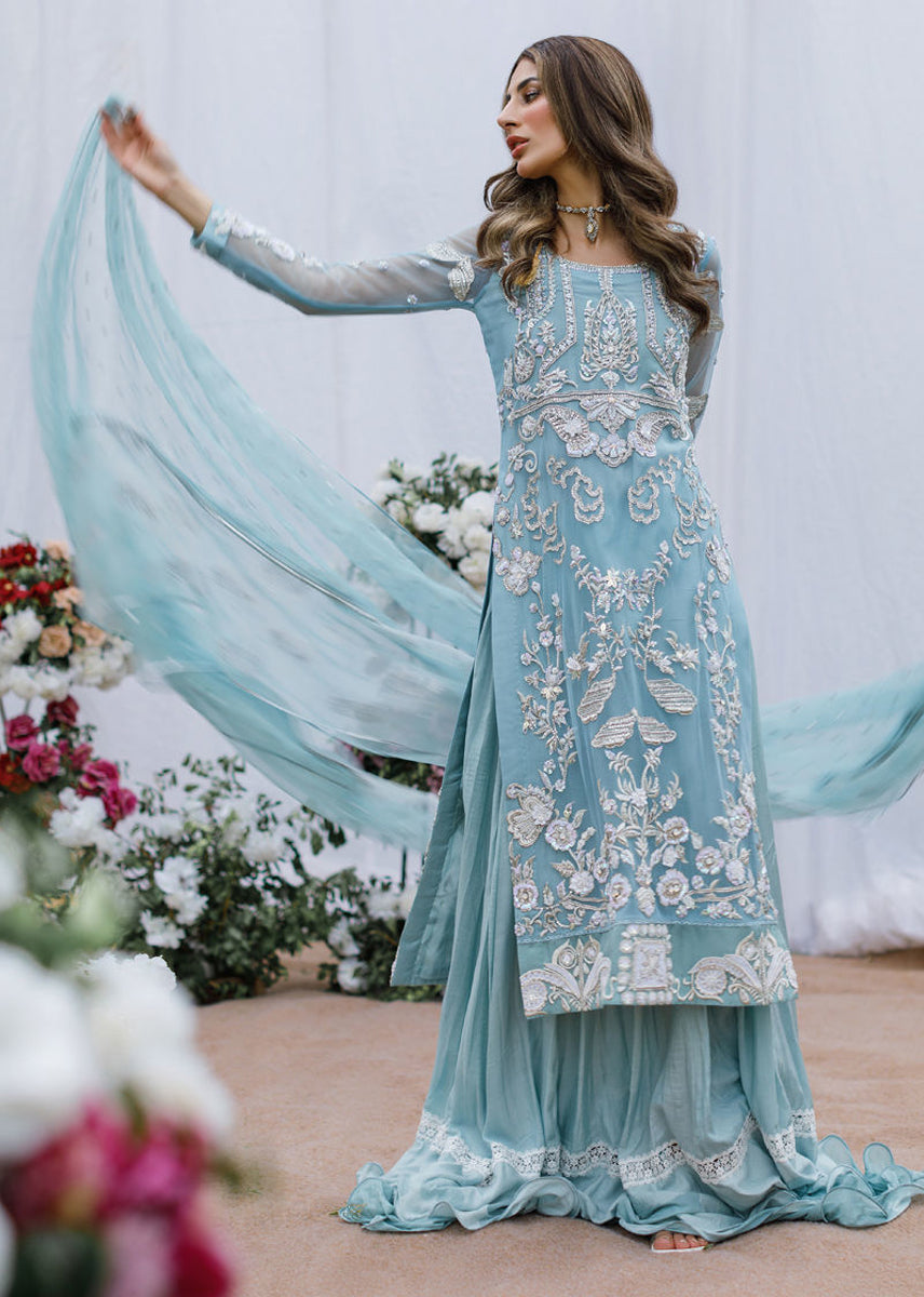 ziva blue dress – Ayesha Ibrahim embellished crepe Great Outfits in Fashion SIZE:S / 4-6 xx2025tnxgving