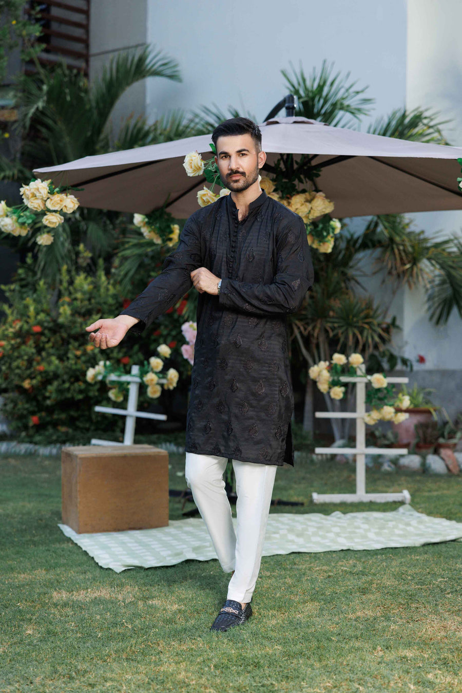 Silken Noir Khadi Ensemble